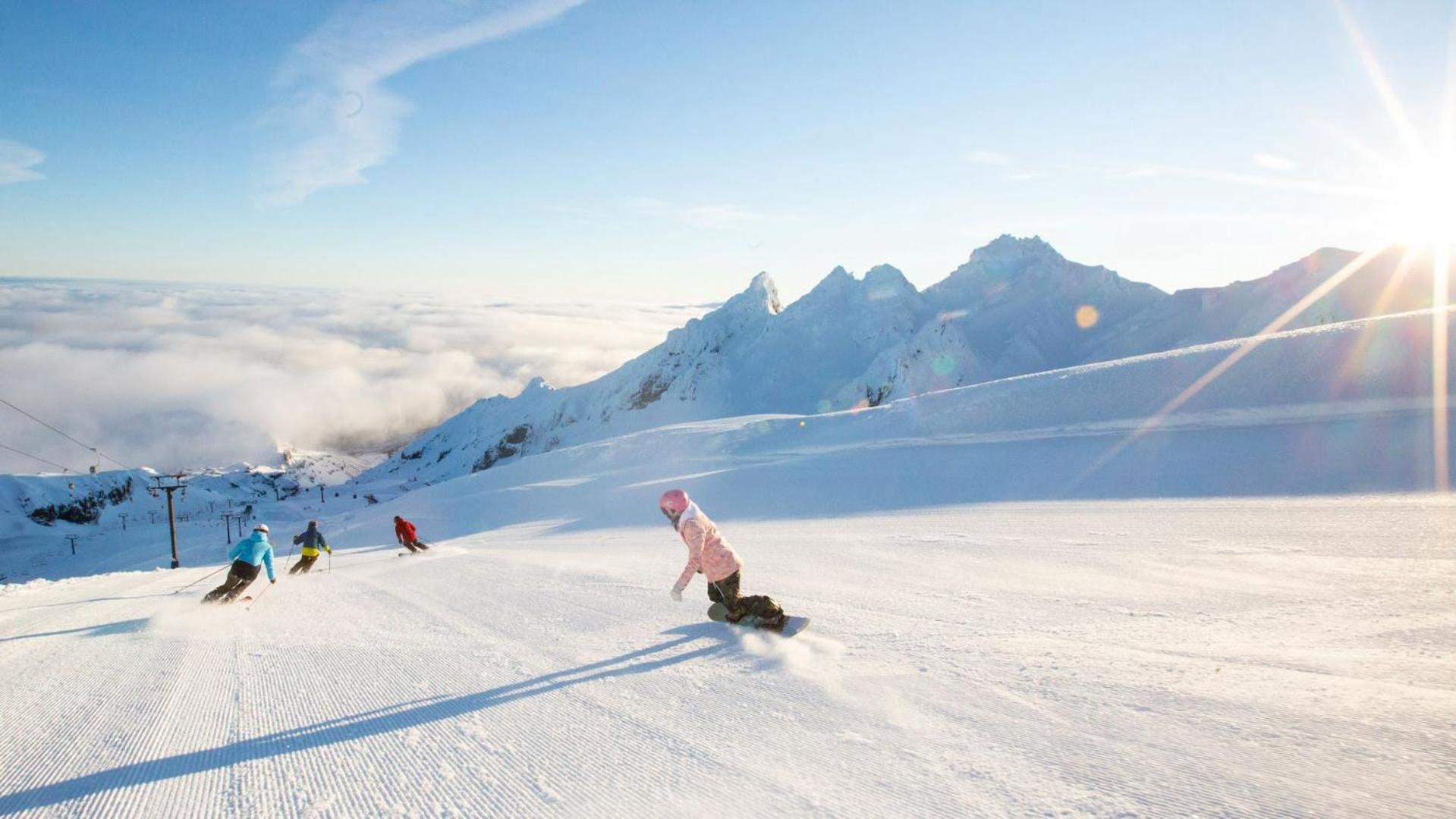 Alpine Chalets National Park Bagian luar foto